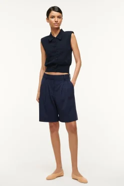 STAUD LONG LUISA SHORT NAVY