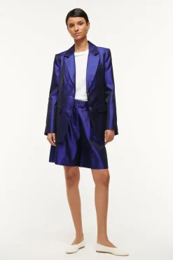 STAUD LONG LUISA SHORT   VIOLET Clearance
