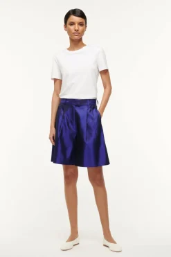 STAUD LONG LUISA SHORT   VIOLET Clearance