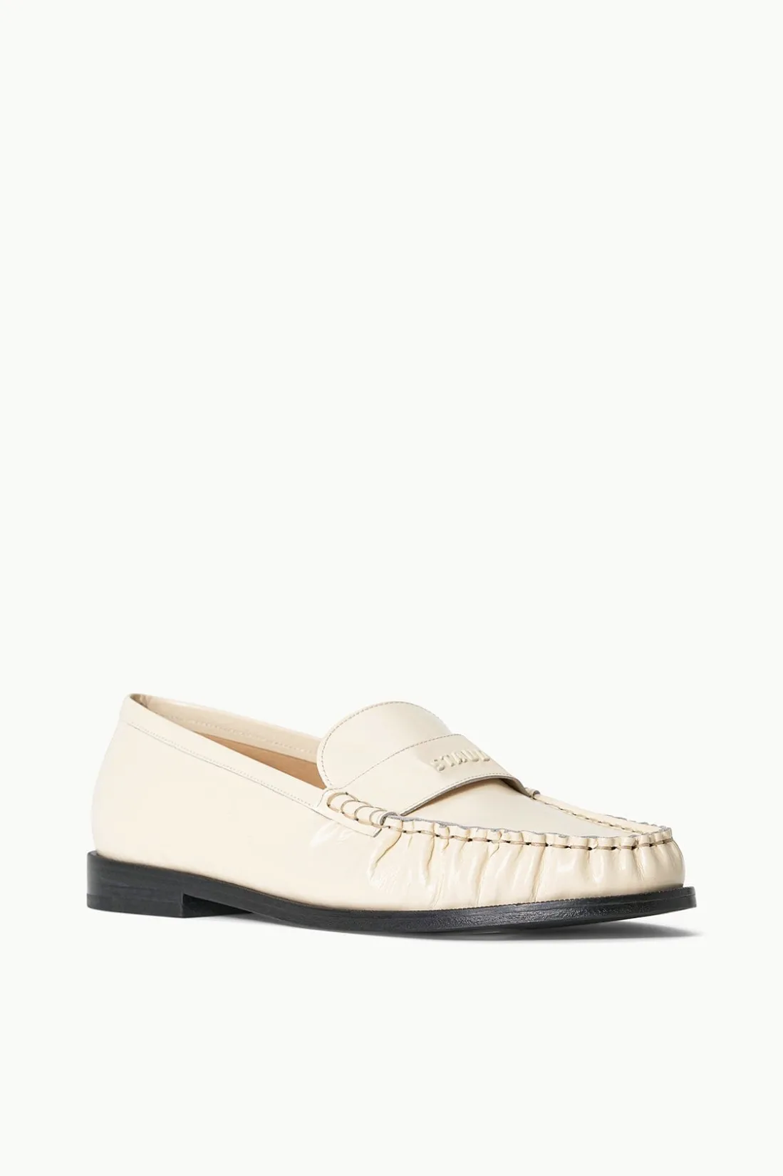 STAUD LOULOU LOAFER CREAM Best