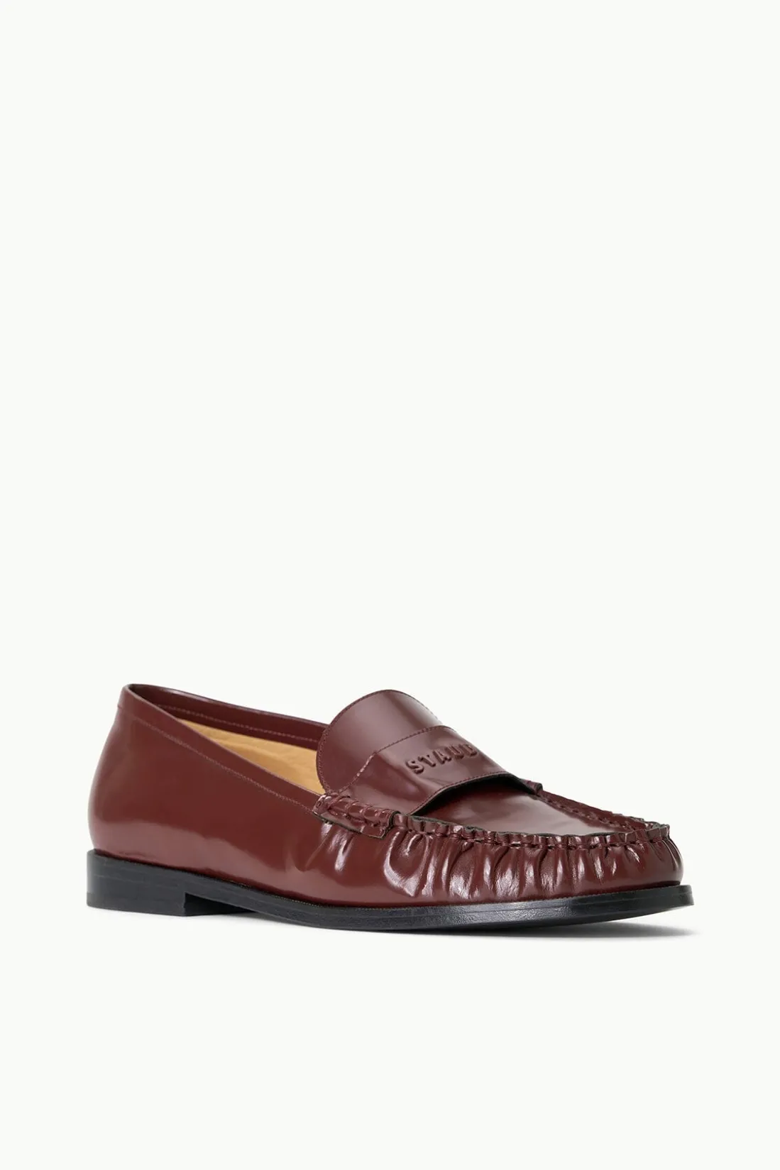 STAUD LOULOU LOAFER MAHOGANY Sale