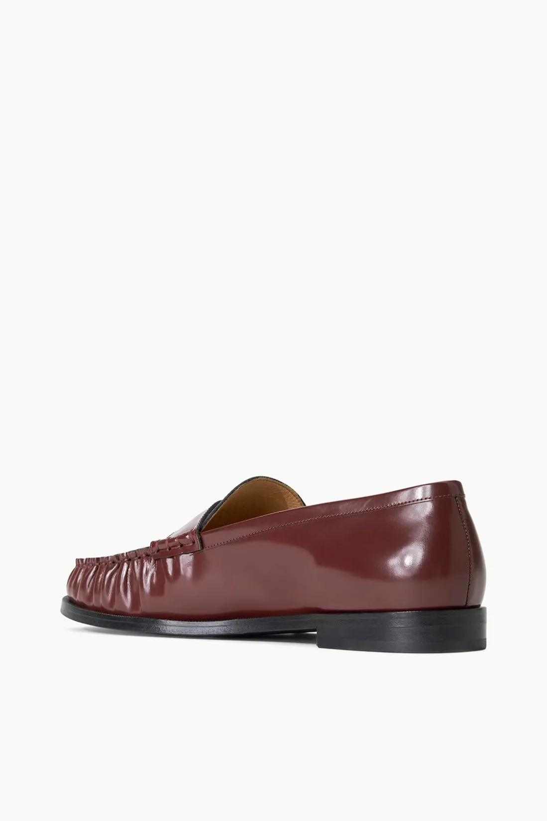 STAUD LOULOU LOAFER MAHOGANY Sale
