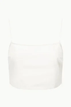 STAUD LOVEINA TOP IVORY New
