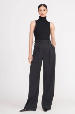 STAUD LUISA PANT  BLACK SUITING BLACKSUITING Hot