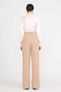 STAUD LUISA PANT CAMEL SUITING CAMELSUITING Online