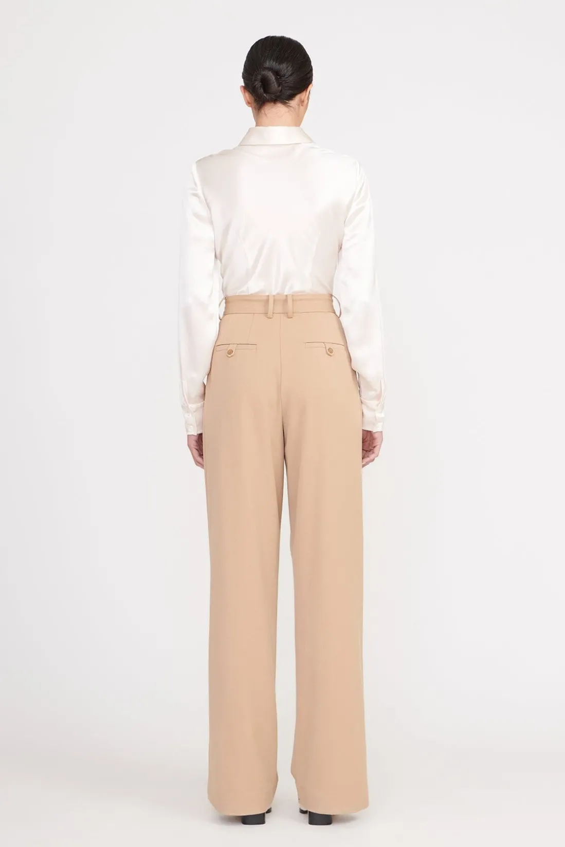 STAUD LUISA PANT CAMEL SUITING CAMELSUITING Online