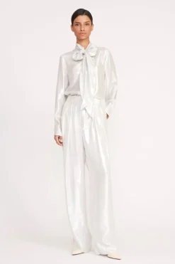 STAUD LUISA PANT   SILVER Online