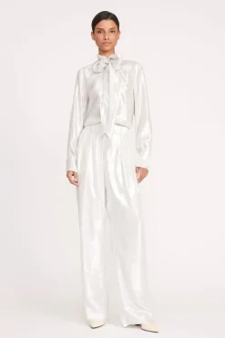 STAUD LUISA PANT   SILVER Online