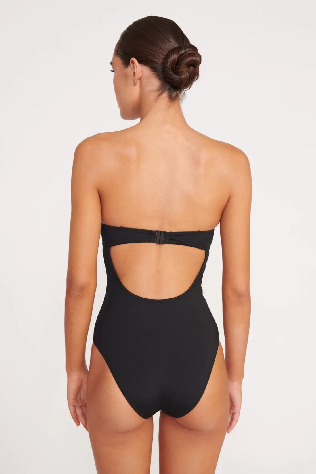 STAUD MAEVE ONE PIECE BLACK WHITE BLACKWHITE Best