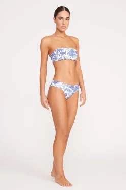 STAUD MALA BIKINI TOP  BLUE TOILE BLUETOILE Outlet