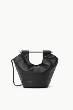STAUD MAR MINI BUCKET BAG   BLACK