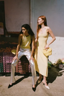 STAUD MAR MINI BUCKET BAG   BUTTERCUP Discount