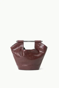 STAUD MAR MINI BUCKET BAG   MAHOGANY Outlet