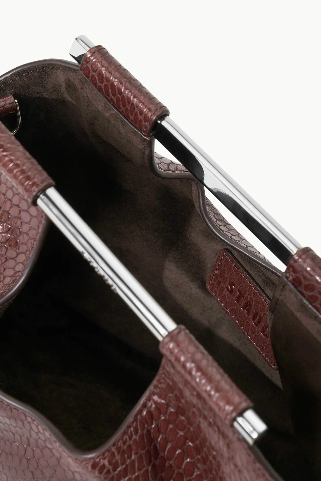 STAUD MAR MINI BUCKET BAG MAHOGANY Outlet