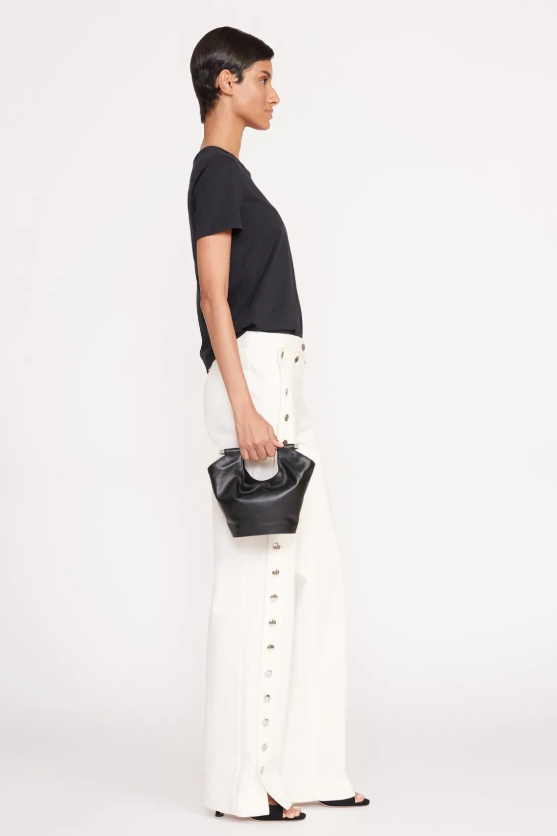 STAUD MAR MINI BUCKET BAG MAHOGANY Outlet