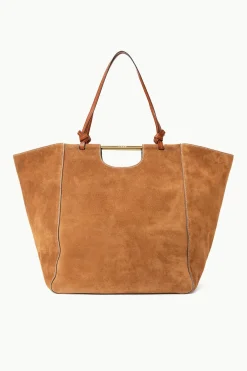 STAUD MAR TOTE SUEDE TAN Discount