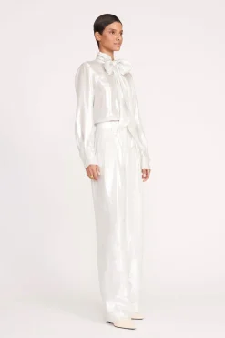 STAUD MARYN TOP   SILVER New