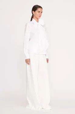 STAUD MARYN TOP WHITE New
