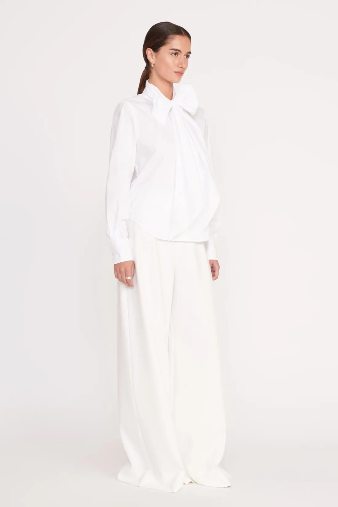STAUD MARYN TOP WHITE New