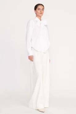 STAUD MARYN TOP WHITE New