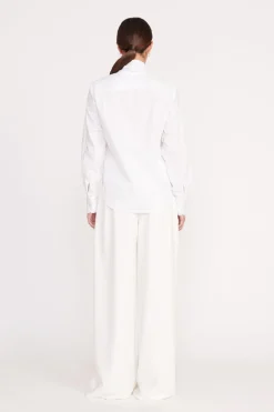 STAUD MARYN TOP WHITE New