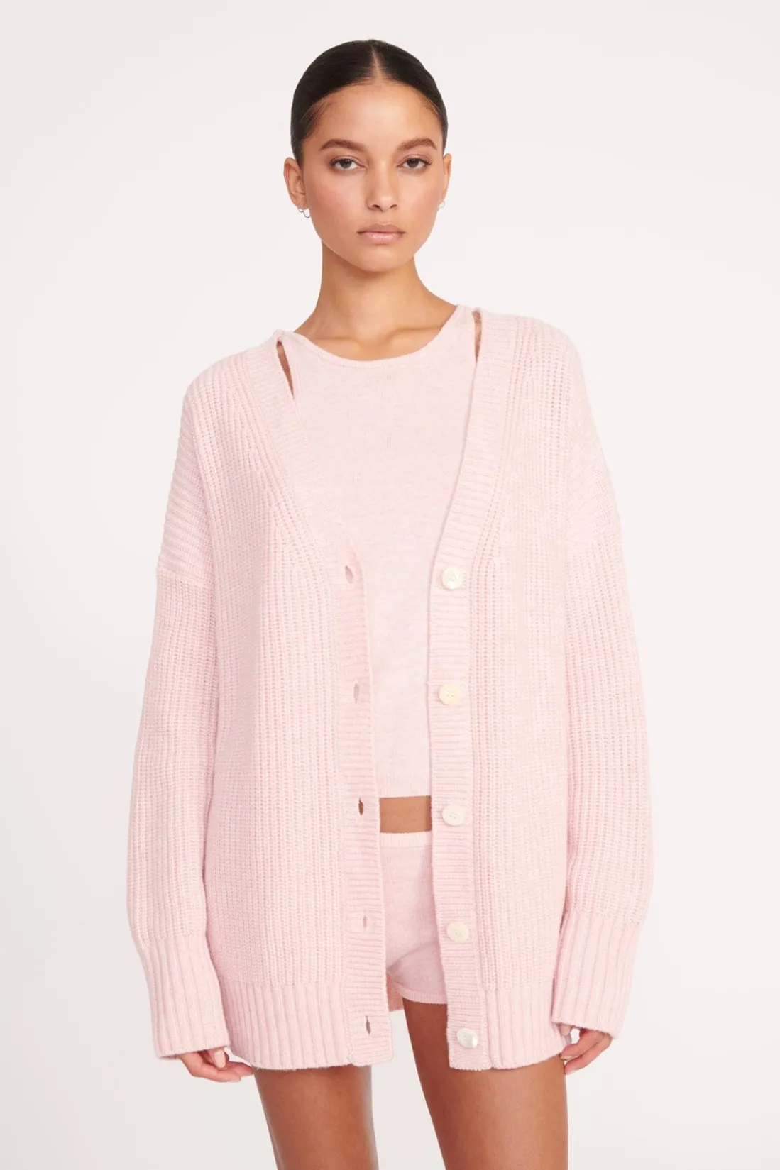 STAUD MATILDA CARDIGAN CHERRY BLOSSOM CHERRYBLOSSOM Clearance