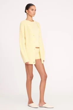 STAUD MATILDA CARDIGAN LEMON DROP LEMONDROP Hot
