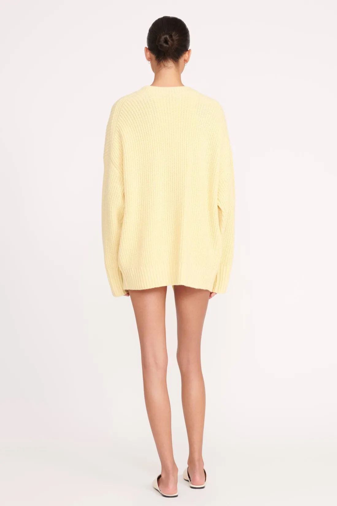STAUD MATILDA CARDIGAN LEMON DROP LEMONDROP Hot