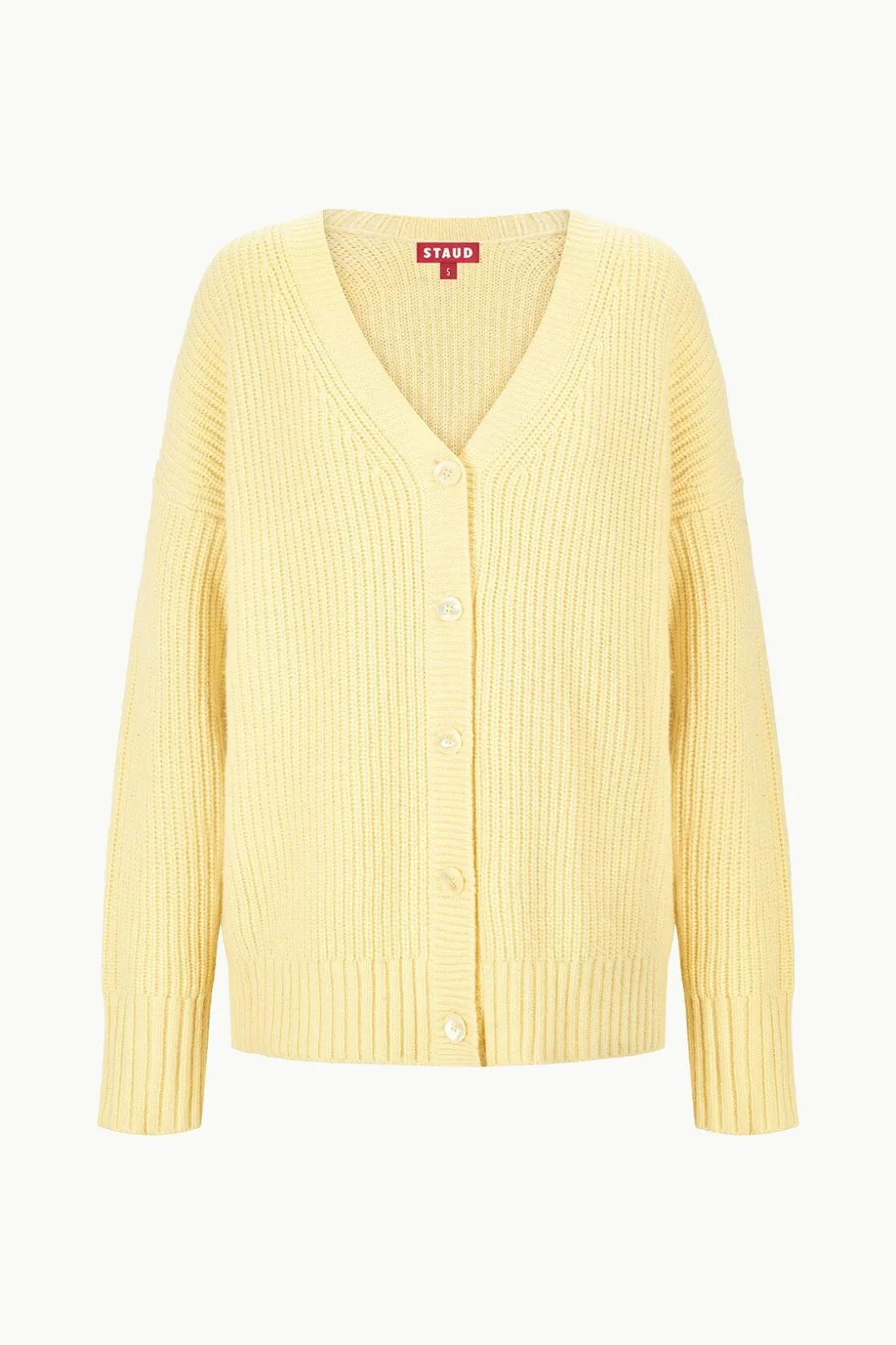 STAUD MATILDA CARDIGAN LEMON DROP LEMONDROP Hot
