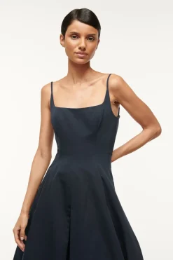 STAUD MAXI JOLI DRESS NAVY Sale