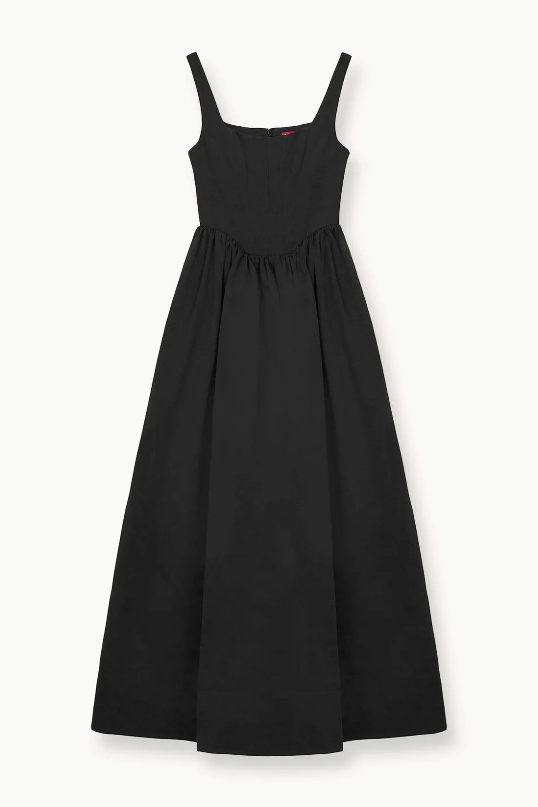 STAUD MAXI LANDSCAPE DRESS BLACK Outlet