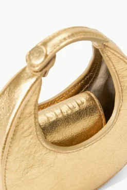 STAUD MICRO MOON BAG GOLD Clearance