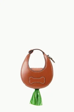 STAUD MICRO MOON POOP BAG CARRIER   TAN Clearance