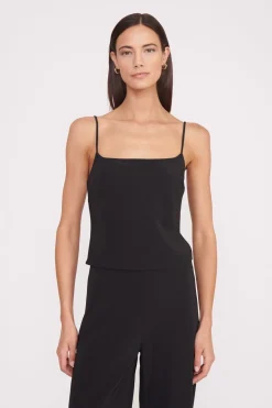 STAUD MILES REVERSIBLE TOP   BLACK Outlet