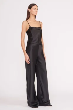 STAUD MILES REVERSIBLE TOP   BLACK Outlet