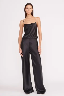 STAUD MILES REVERSIBLE TOP   BLACK Outlet
