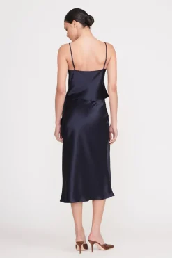 STAUD MILES REVERSIBLE TOP   NAVY Sale