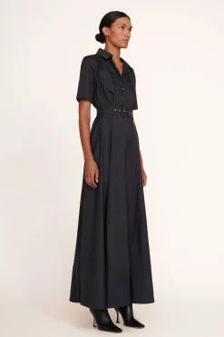 STAUD MILLIE DRESS   BLACK Discount