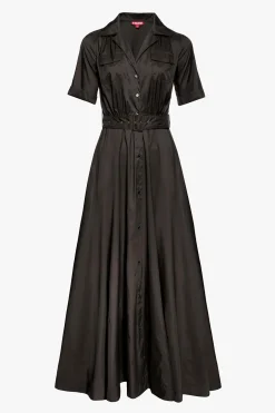STAUD MILLIE DRESS   BLACK Discount