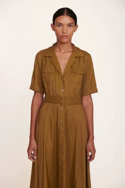 STAUD MILLIE DRESS   CAPER