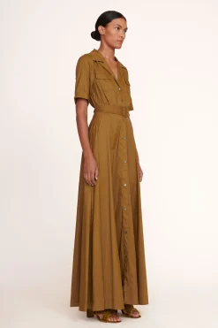 STAUD MILLIE DRESS   CAPER