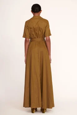 STAUD MILLIE DRESS   CAPER