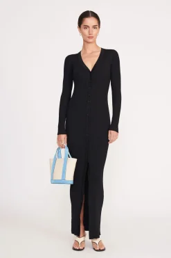 STAUD MINI ALLORA TOTE  CREAM BLUE STAUDBLUE New