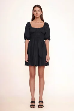 STAUD MINI FAYE DRESS BLACK Sale