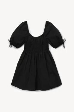 STAUD MINI FAYE DRESS   BLACK Sale