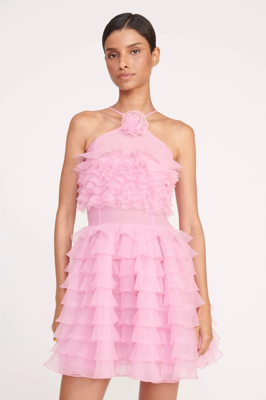 STAUD MINI FLORIAN DRESS TULIP Best