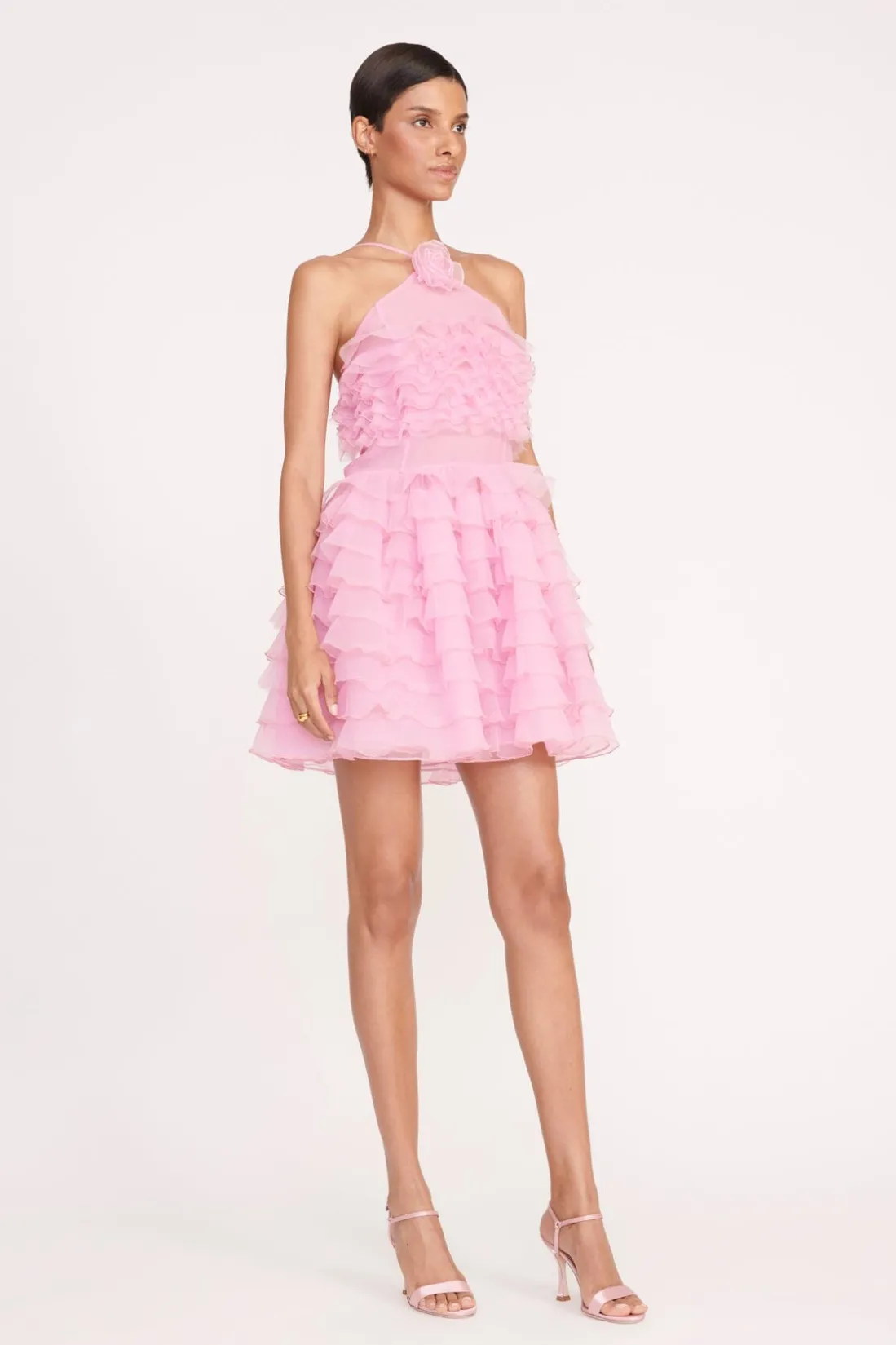 STAUD MINI FLORIAN DRESS TULIP Best