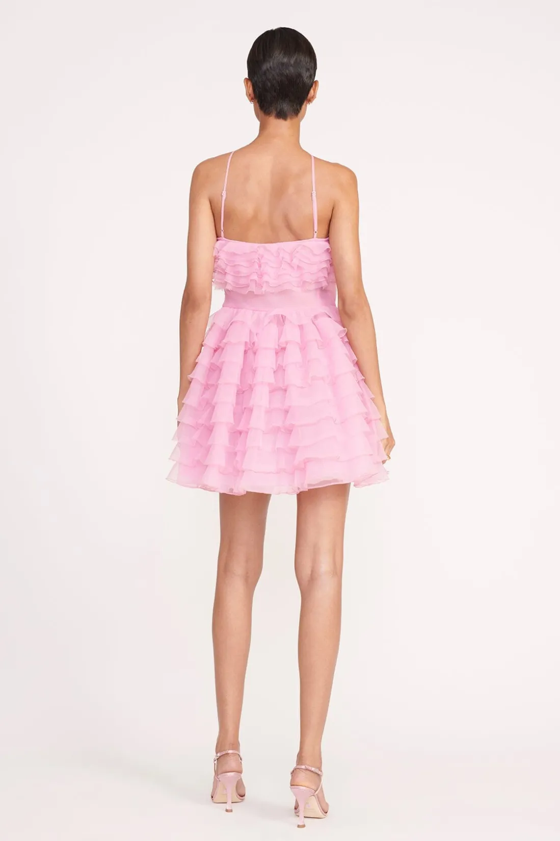 STAUD MINI FLORIAN DRESS TULIP Best