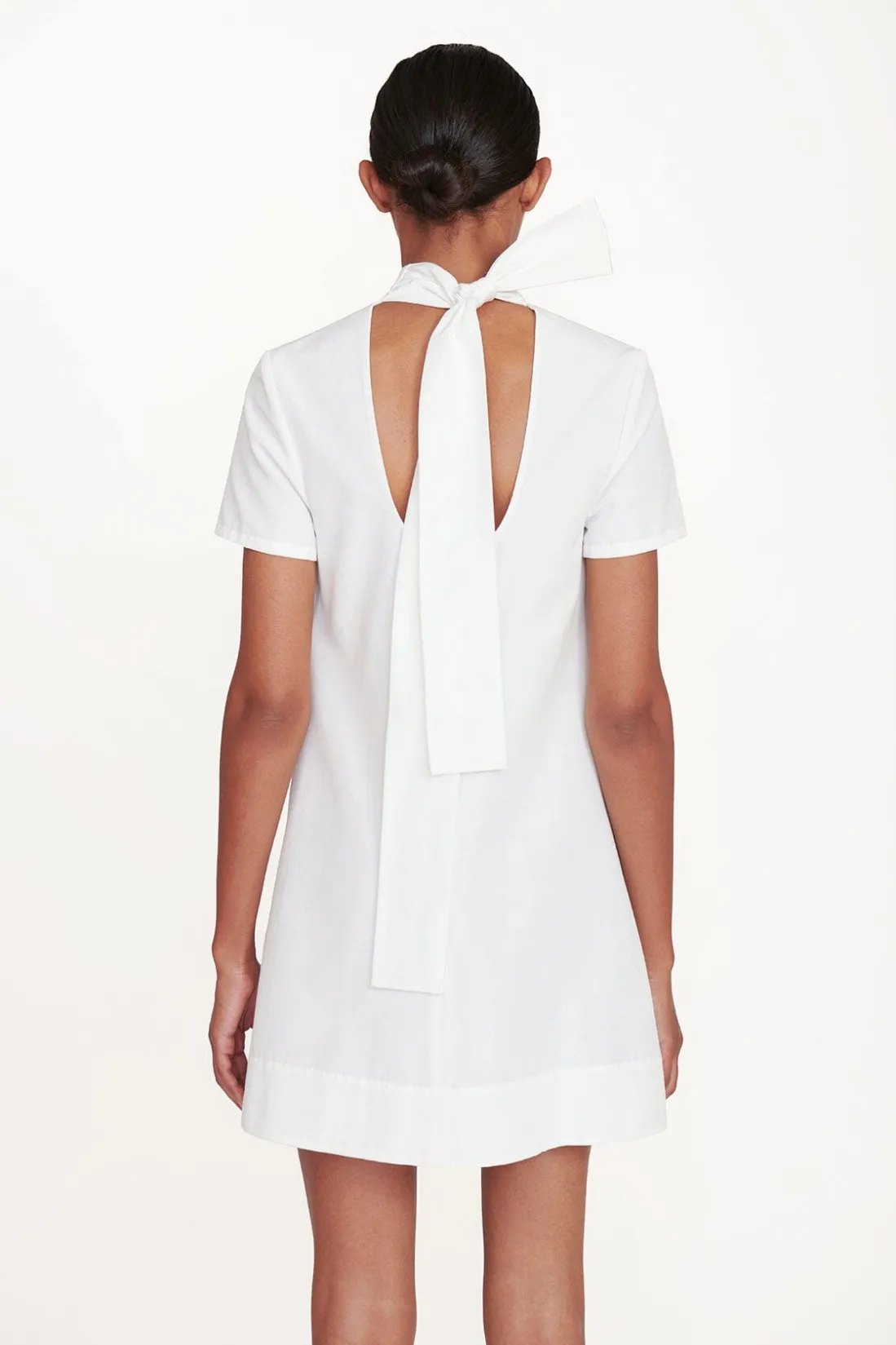 STAUD MINI ILANA DRESS WHITE Discount