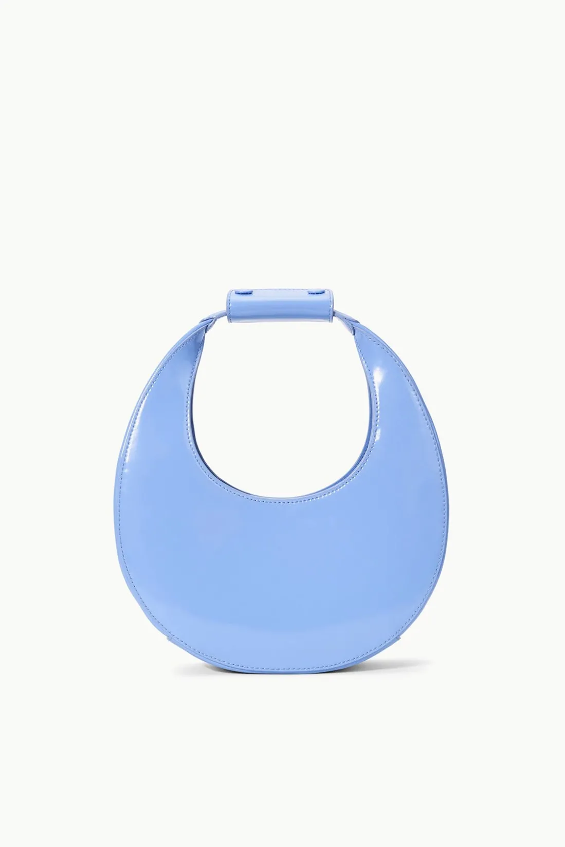 STAUD MINI MOON BAG BLUE HYDRANGEA BLUEHYDRANGEA Discount